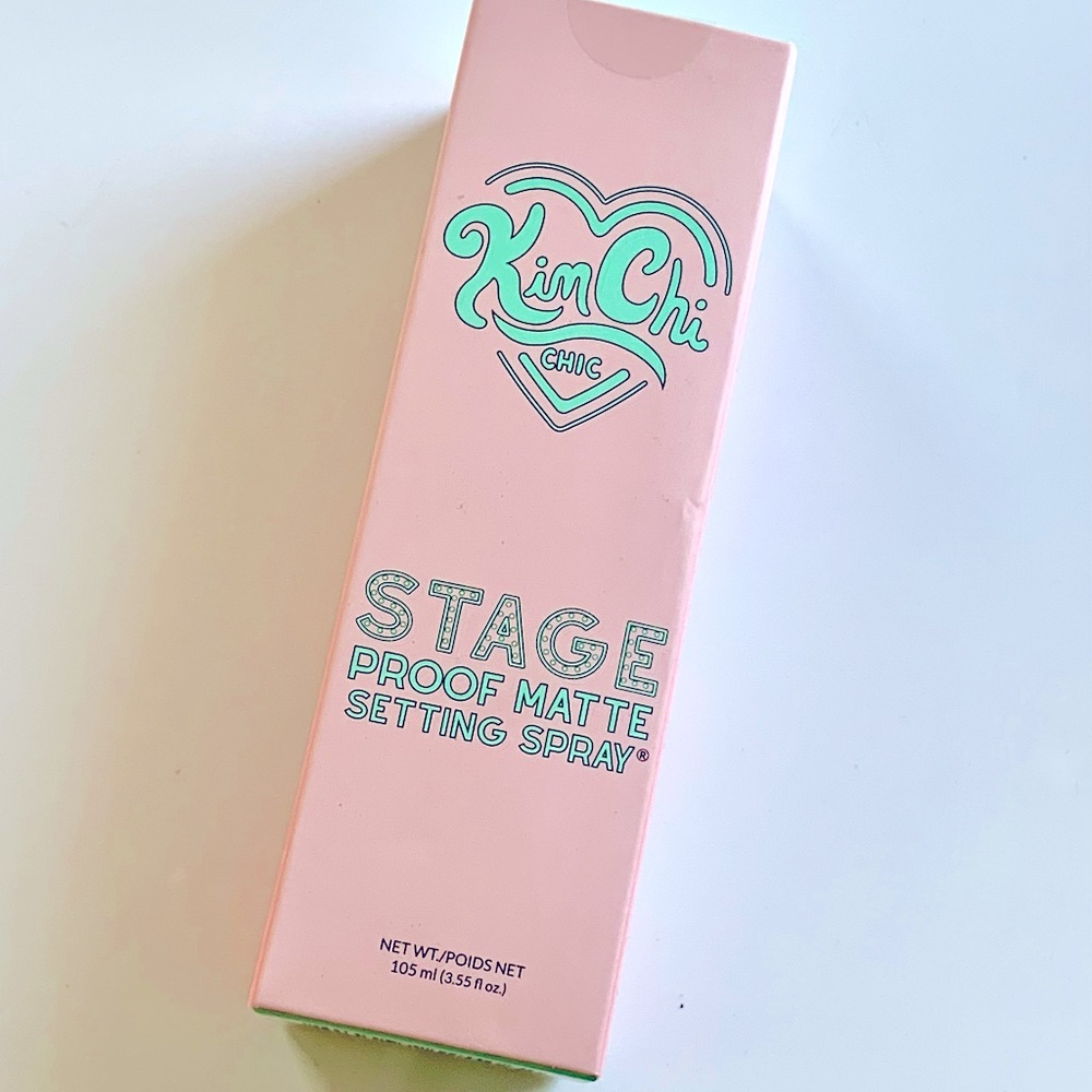NIB Kim Chi Stage Proof Matte Setting Spray